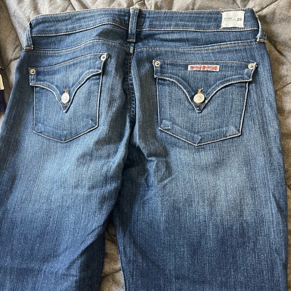 🎉SALE🎉 Like NEW HUDSON Bacara crop straight cuffed jeans